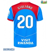 Atletico Madrid Giuliano Simeone #20 Tredjedrakt 2025-26 Kortermet